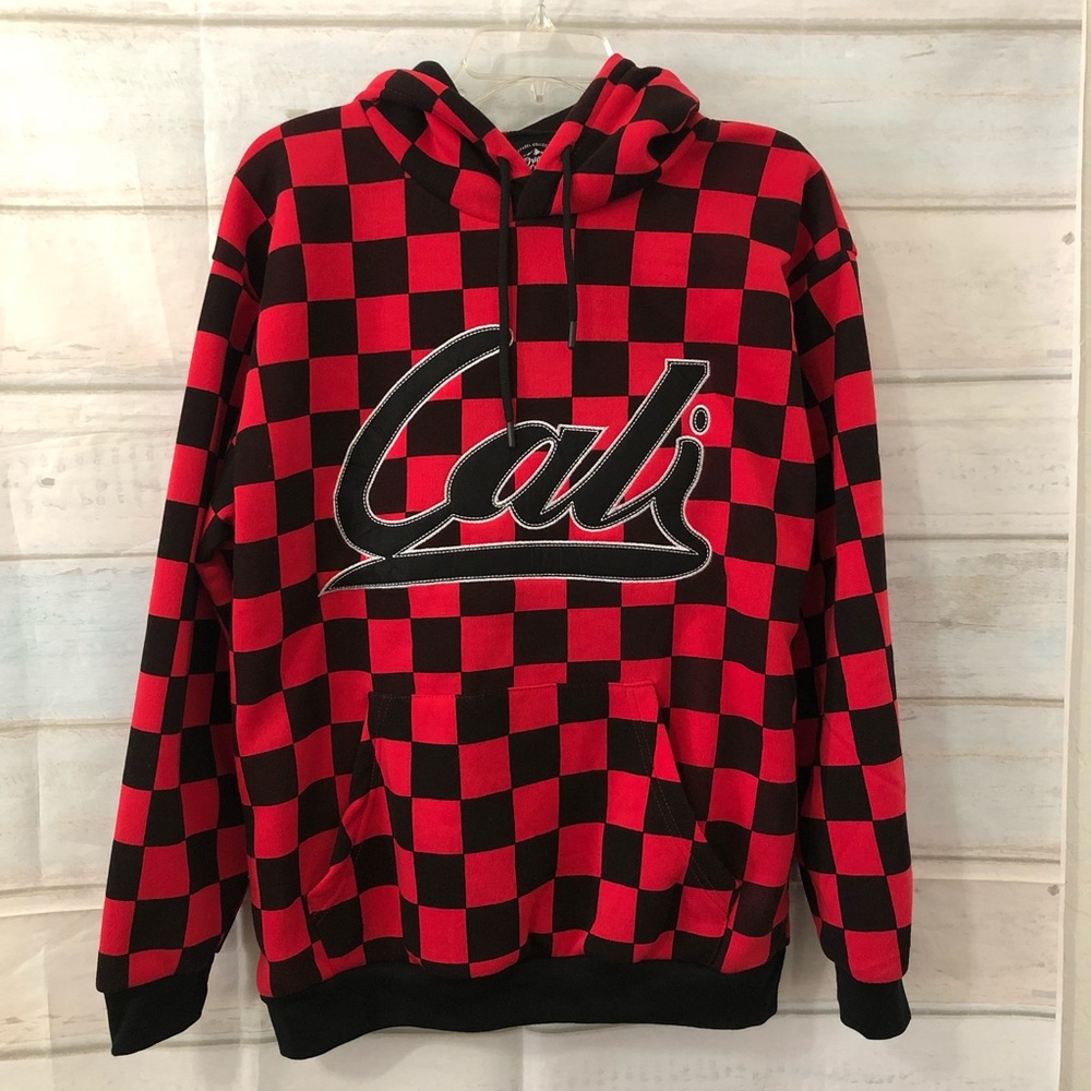 ❌CALI Original Deluxe Pullover Sweater Check Med